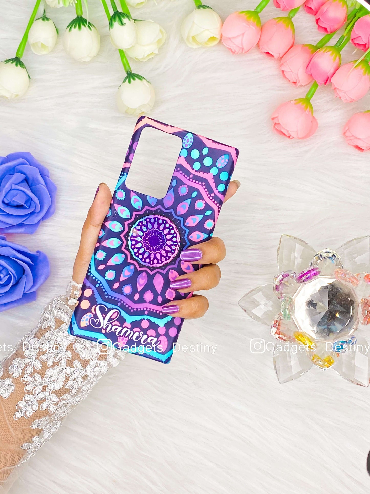 Gloominess Mandala -Popgrip case