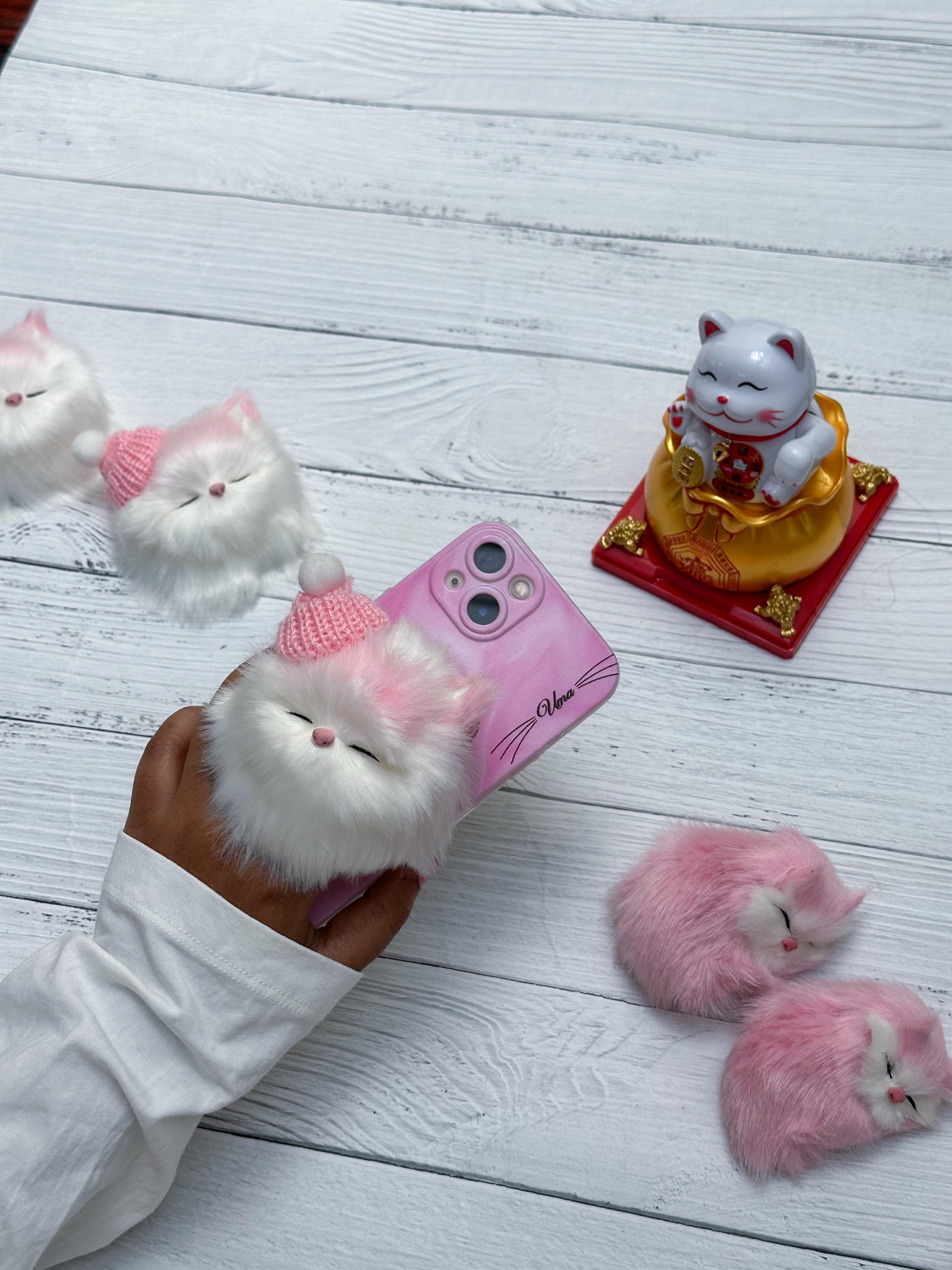 Fur Cat Gripper Phone Case – Gadgets Destiny Fur Cat Gripper Phone Case – Gadgets Destiny