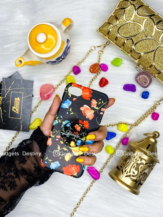 Abstract Floral Gripper Phone Case