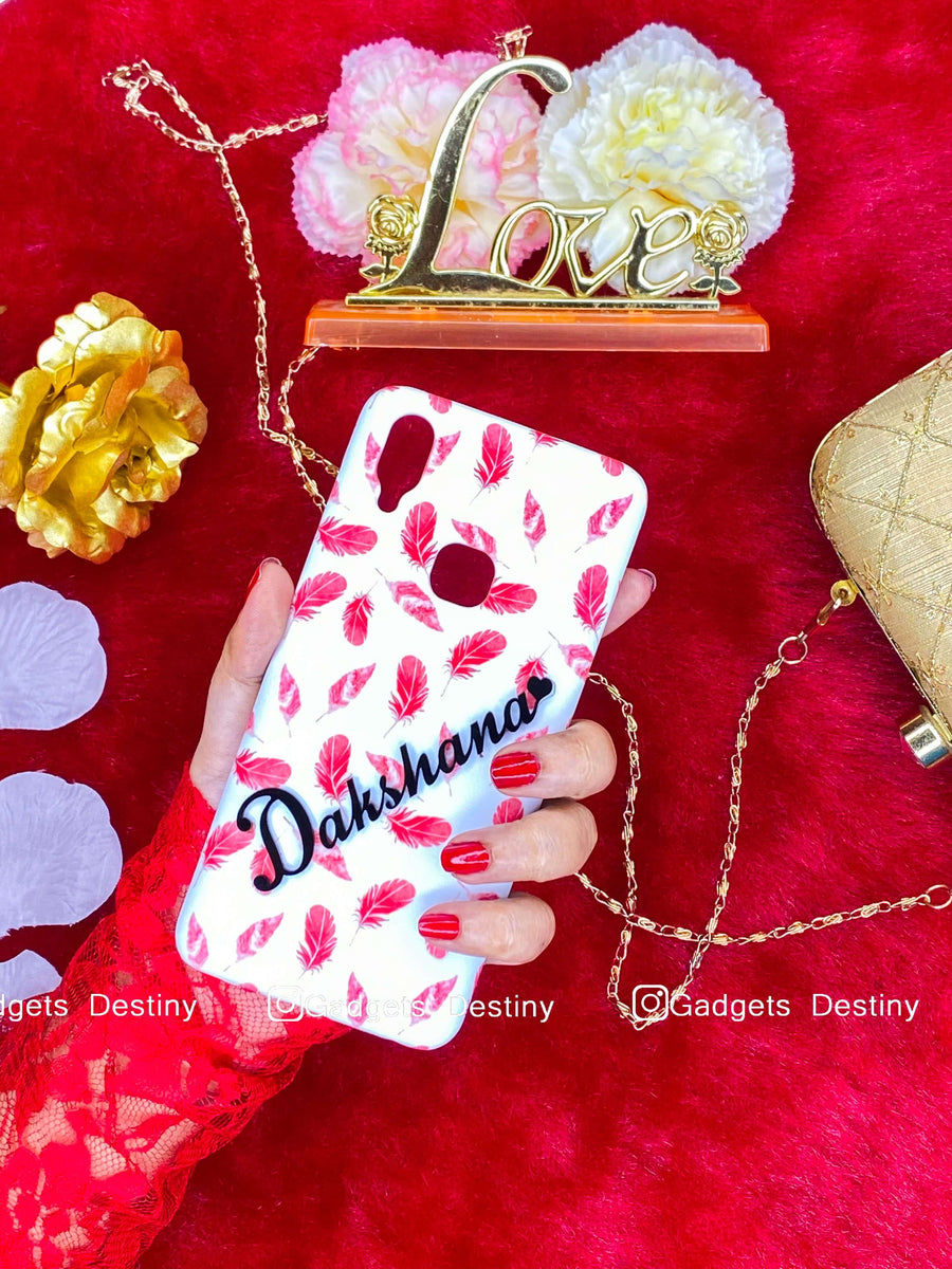 Feather pattern 4d case / 4D case