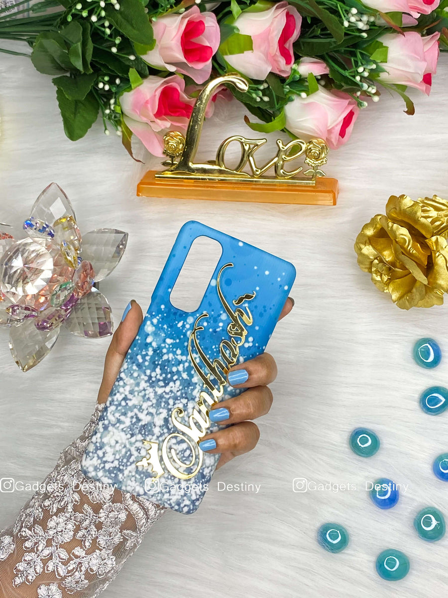 Blue gradient-4D name case