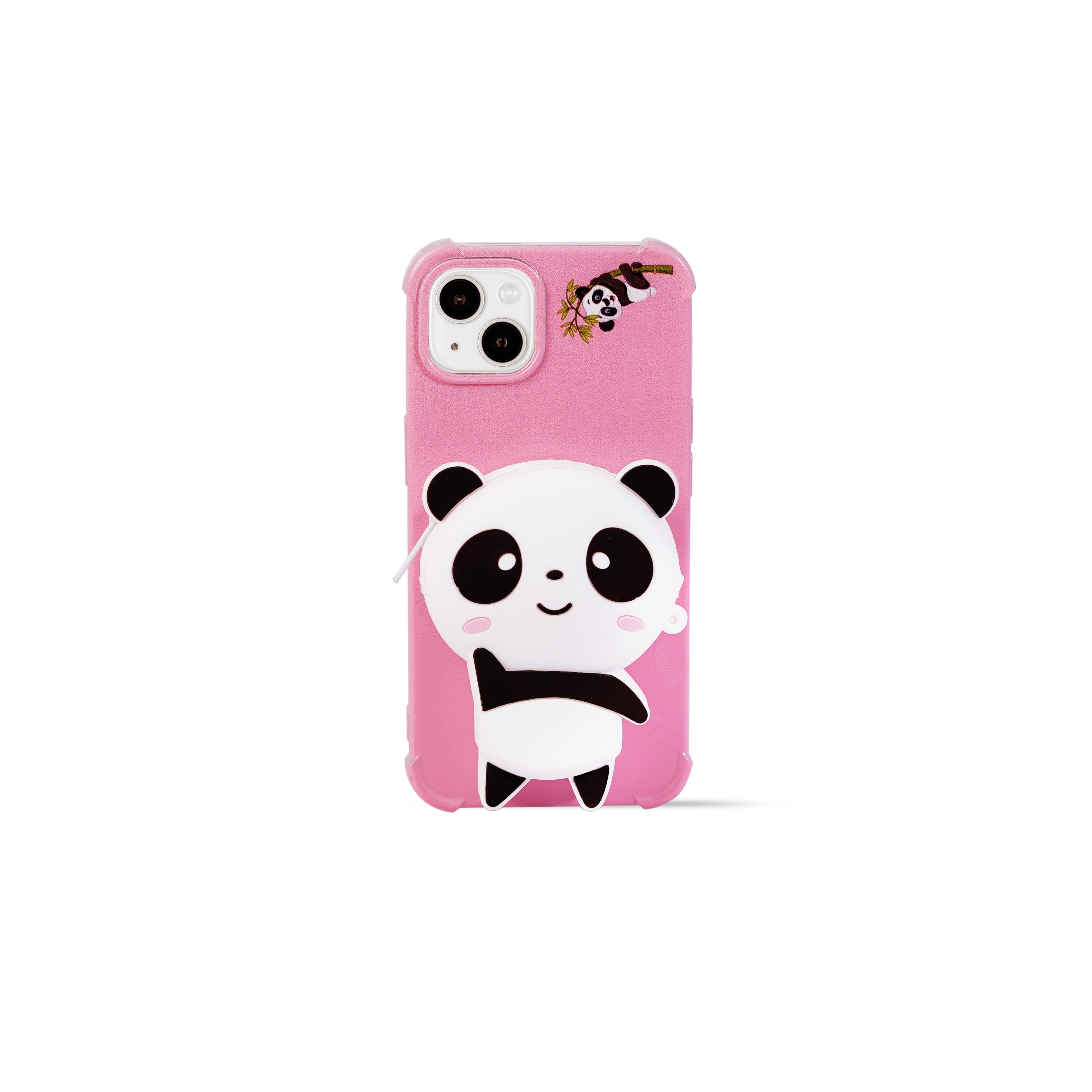 Panda Zipper Wallet Case