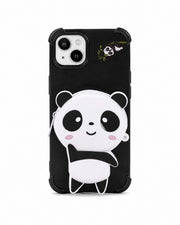 Panda Zipper Wallet Case