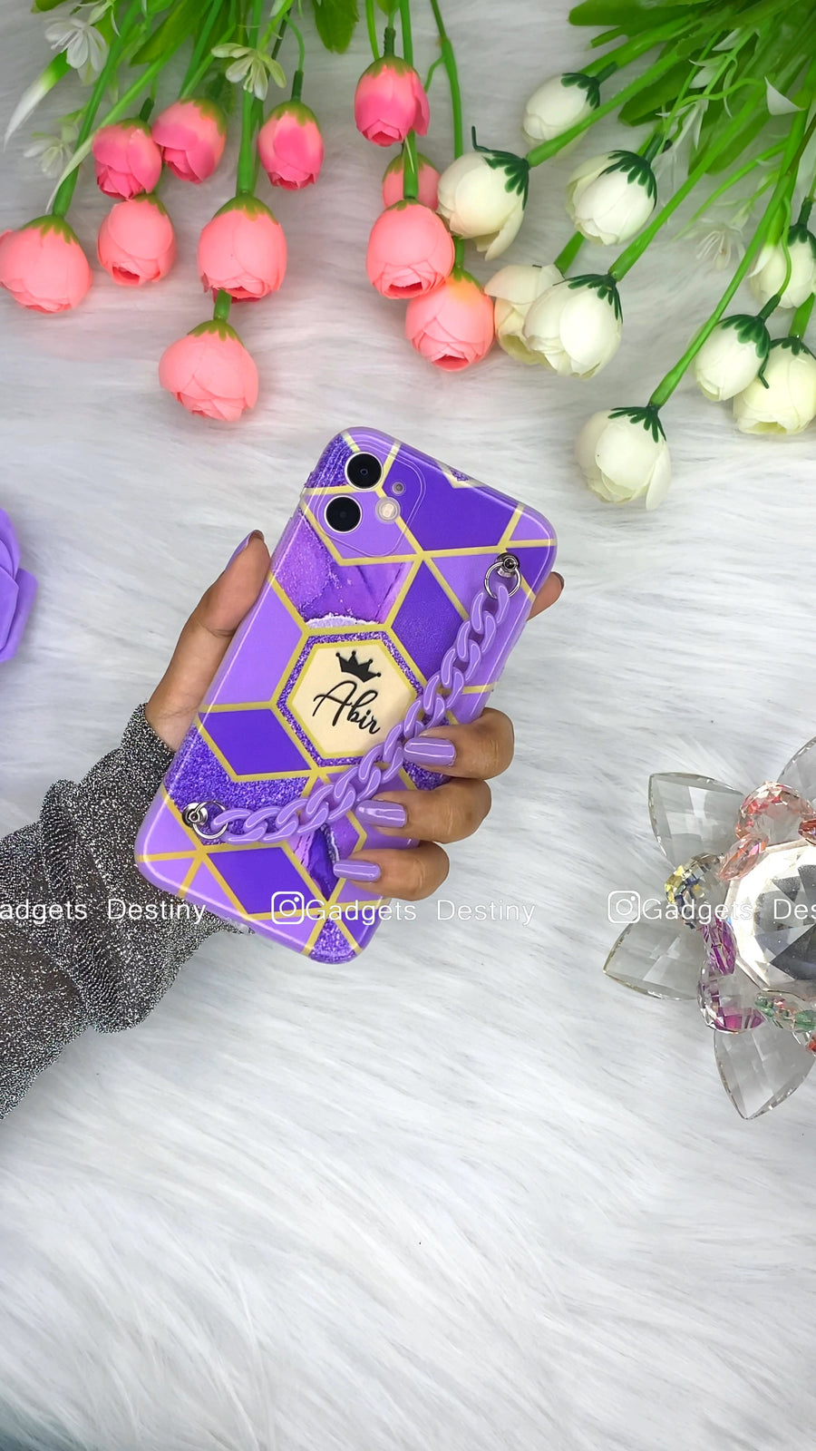 Purple Bracelet Phone Case