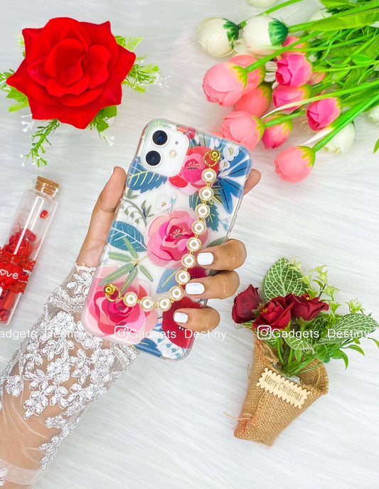 Floral Patterned Bracelet Phone Case