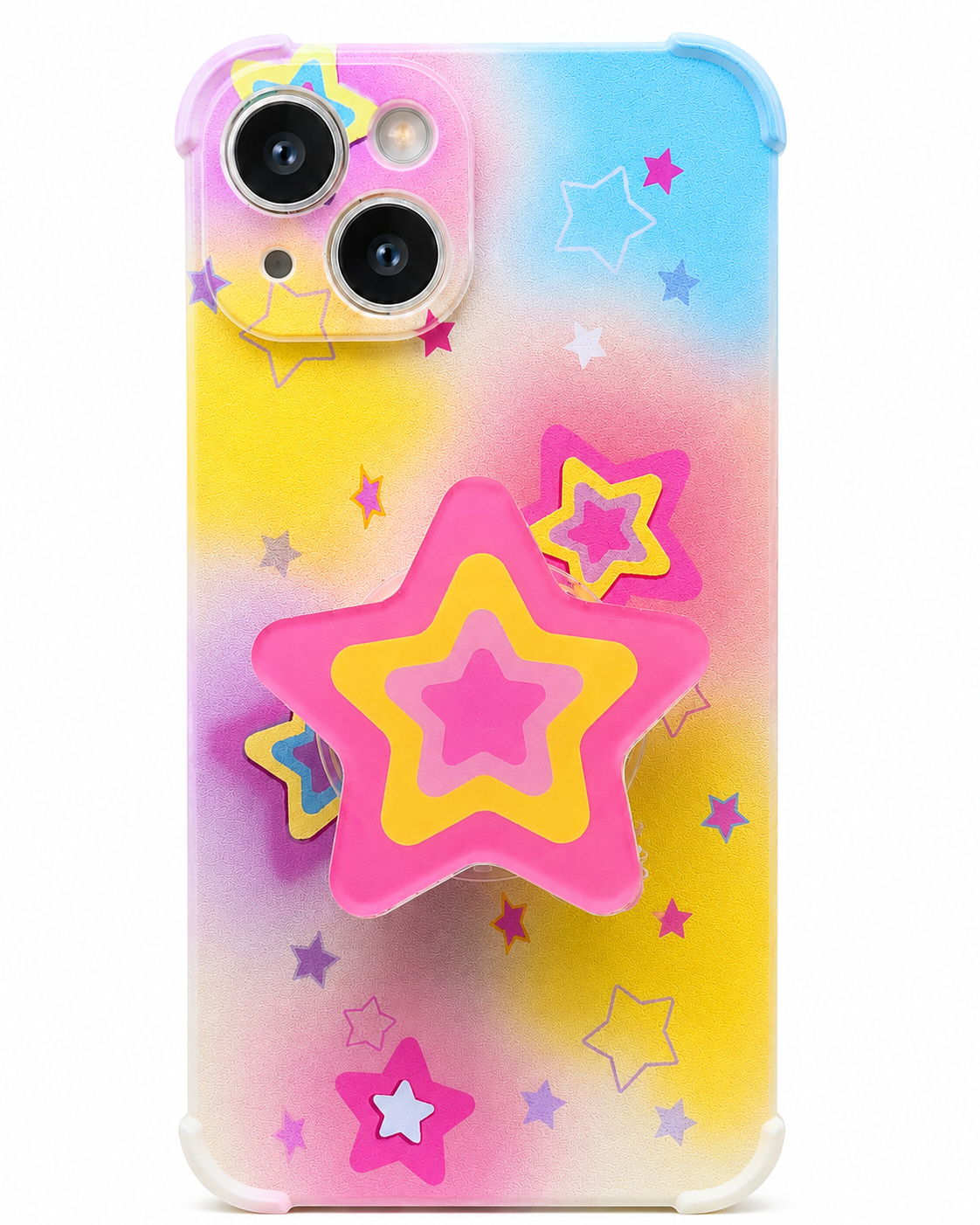 Pastel Star Gripper Phone case