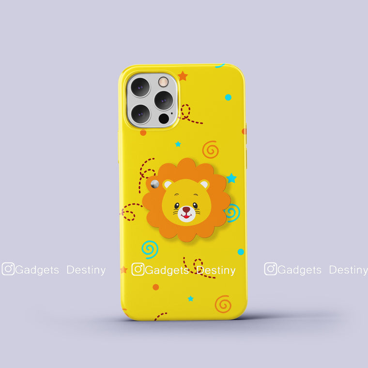 Lion Makeup Mirror Case