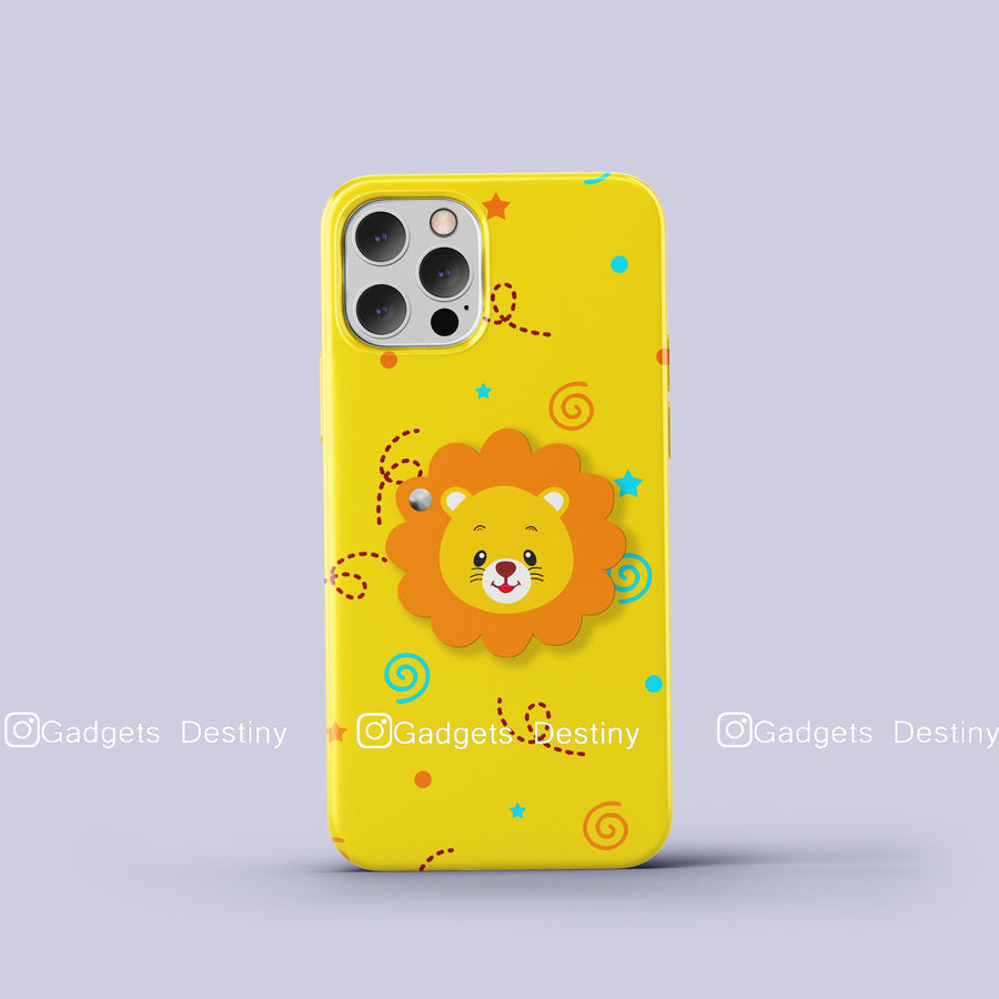 Lion Makeup Mirror Case
