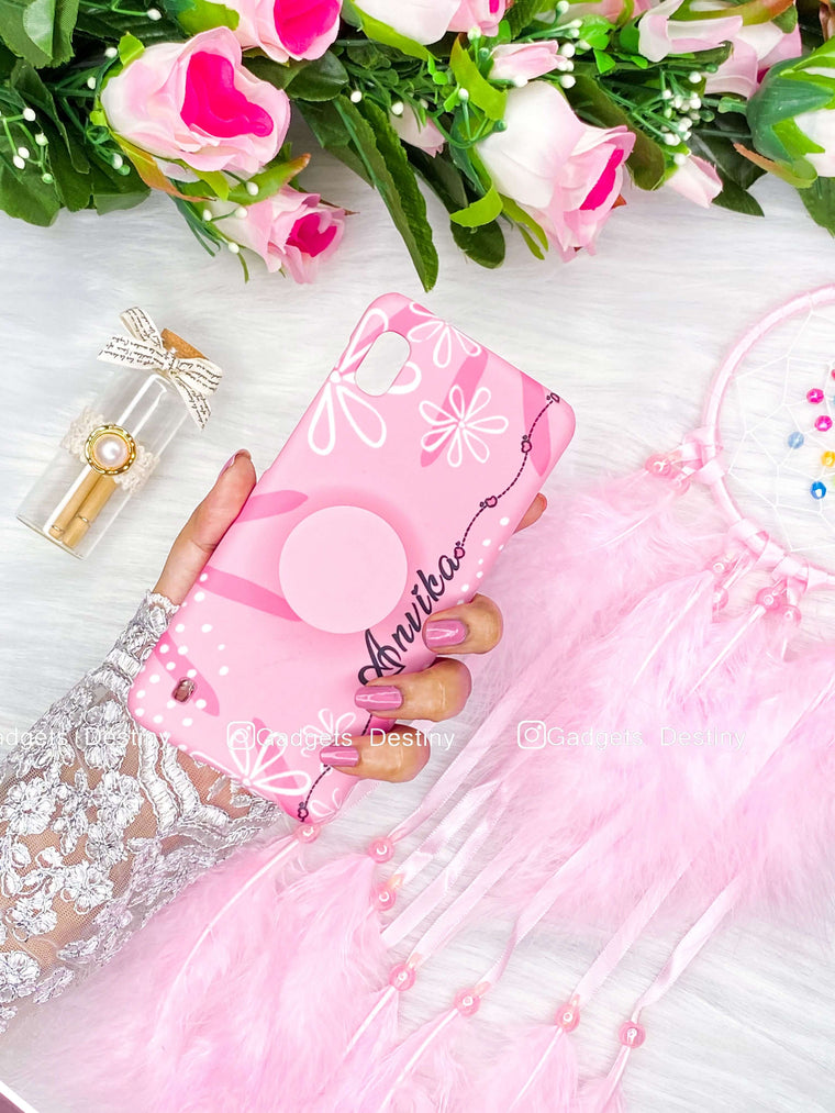 Doodle patterned Gripper Phone Case