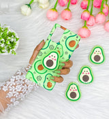 Smiley Avocado Gripper Phone Case