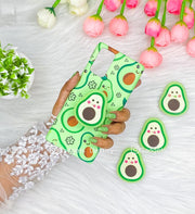 Smiley Avocado Gripper Phone Case