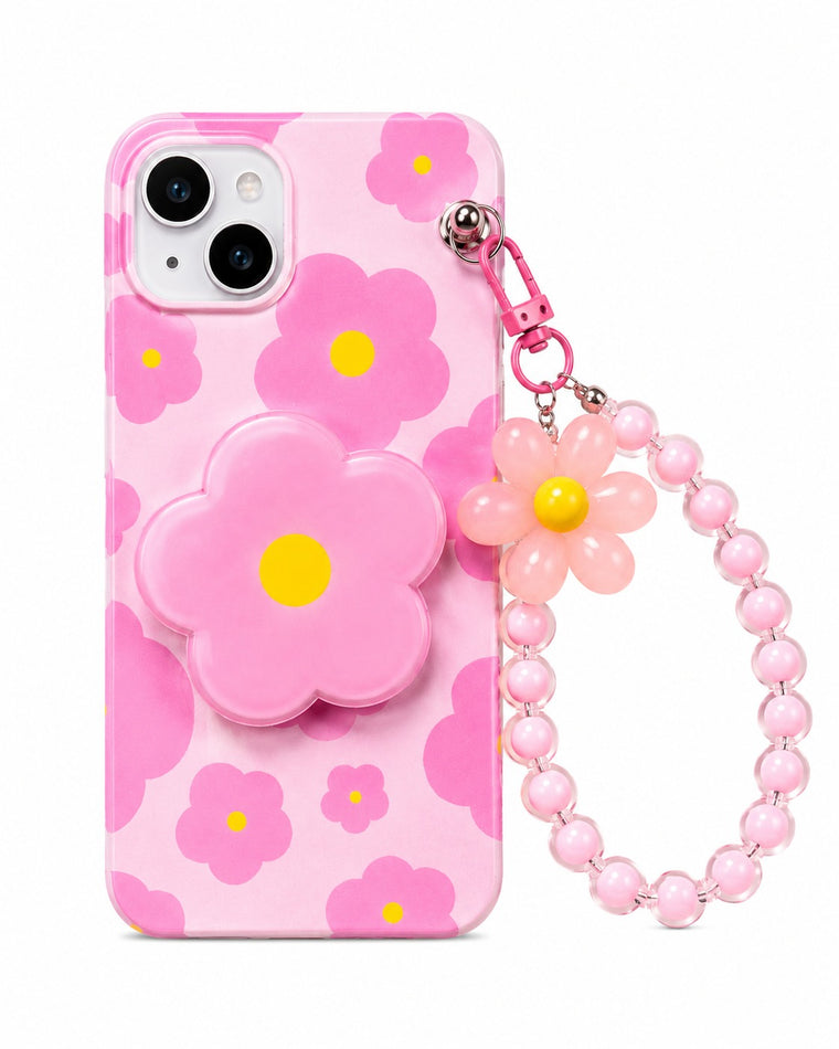 Aesthetic Floral Bliss Gripper Charm Phone Case