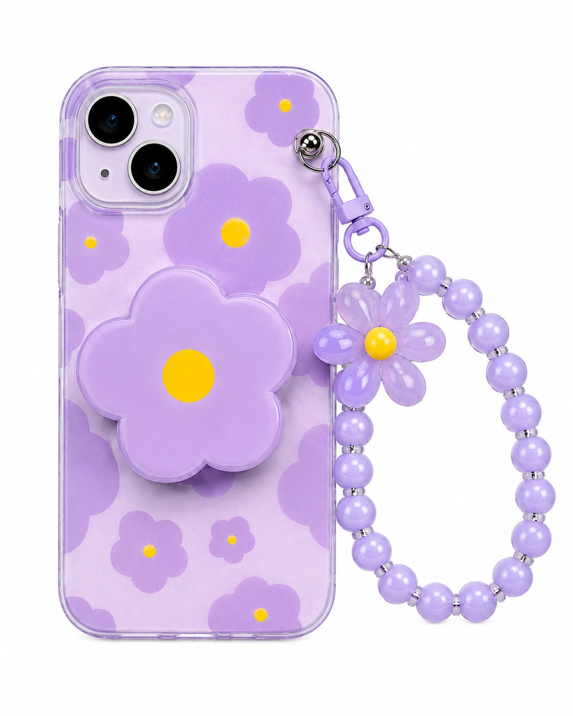 Aesthetic Floral Bliss Gripper Charm Phone Case