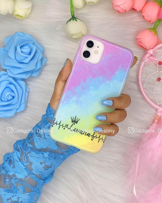 Watercolor themed Designer case