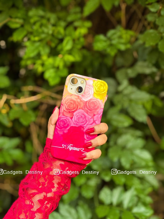 Gradient Floral Designer case