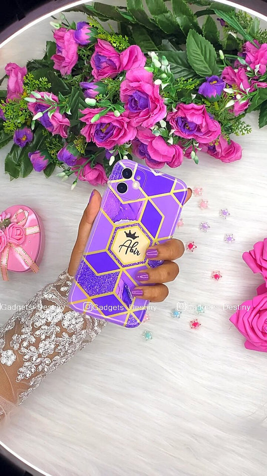 Purplish Marble Designer case