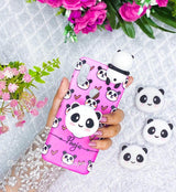 Purple vibe panda case