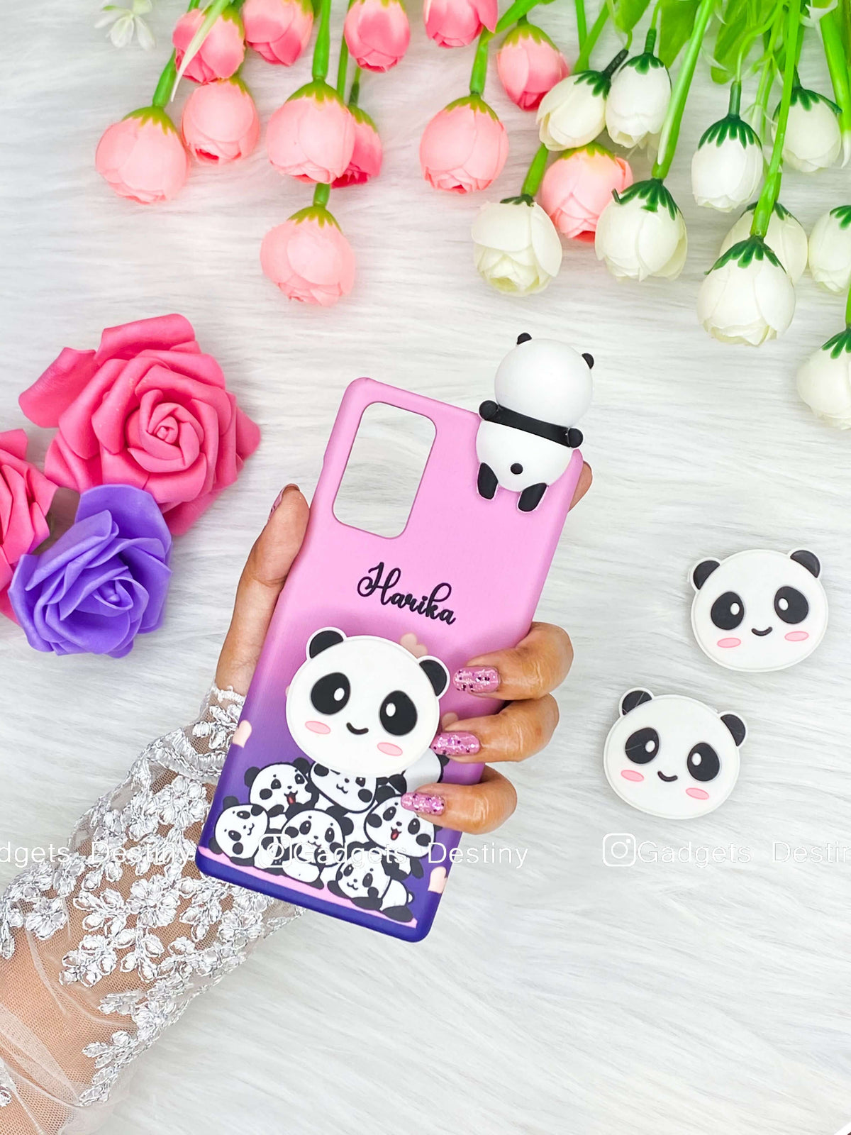 Gradient Panda Troop Case