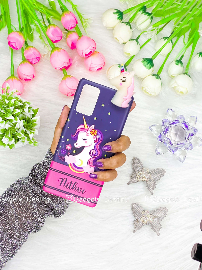 Purple universe unicorn case
