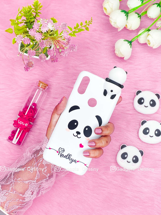 Cute panda face-Toy case