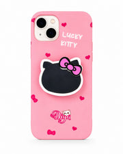 Kitty Mirror Gripper Phone Case