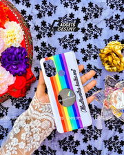 Rainbow strip Gripper Phone case