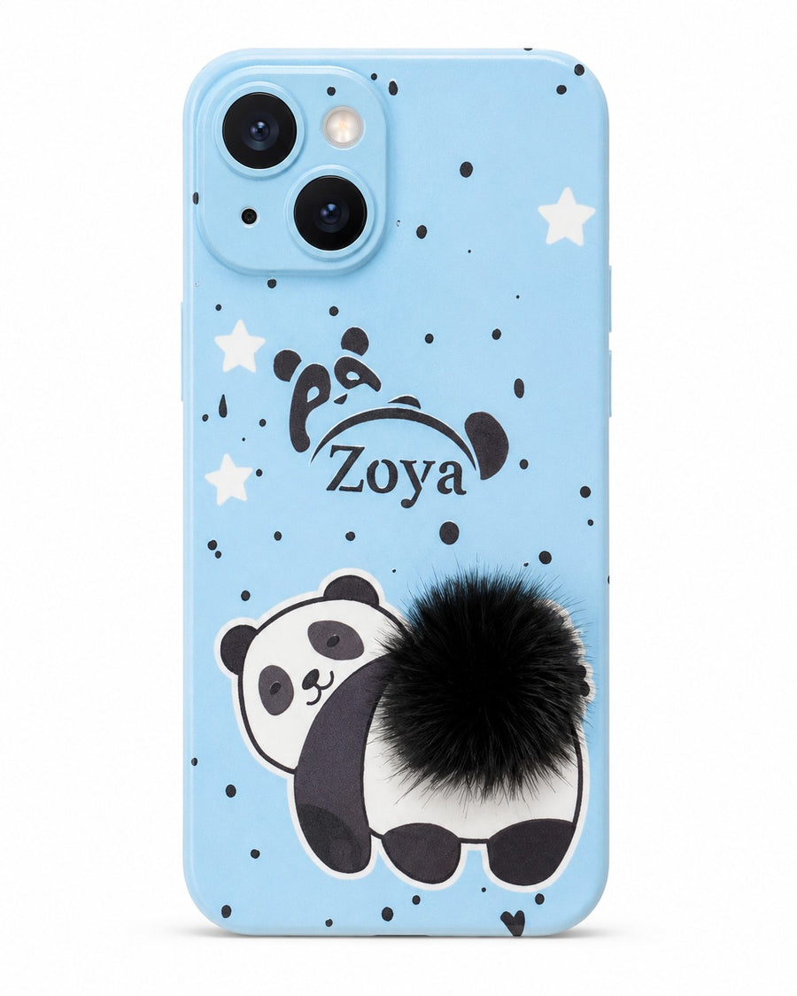 PandaPuff Fur Tail Case
