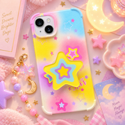 Pastel Star Gripper Phone case