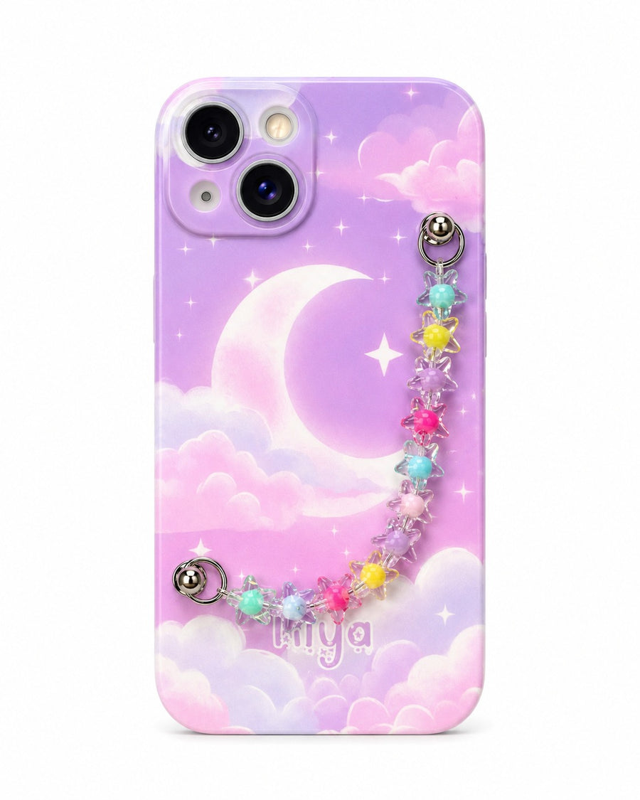 Galaxy Themed Moon Bracelet Phone Case