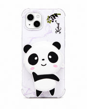 Panda Zipper Wallet Case